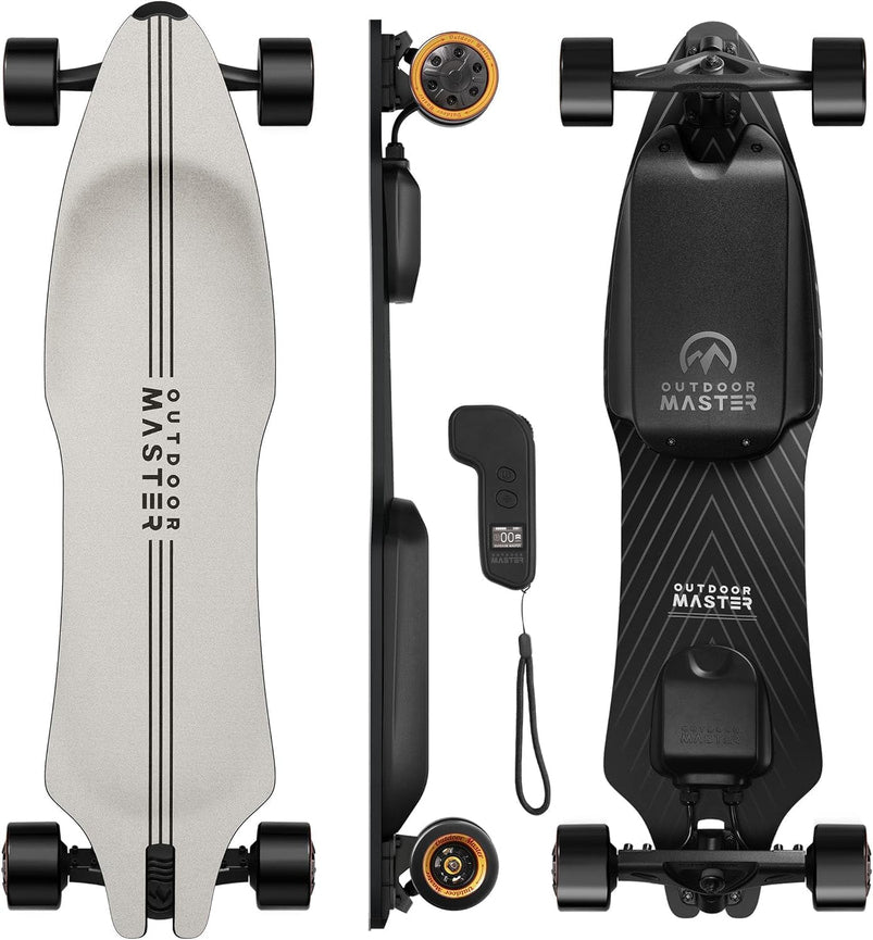 Caribou Electric Skateboard 32 MPH, 26 Mile Range, Dual 1000W Motors, Longboard for Adults & Teens, 6-Month Warranty