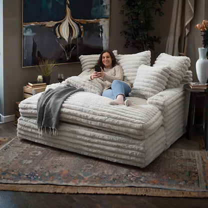 Nestle Recliner With Dual Cupholders And Charging Ports