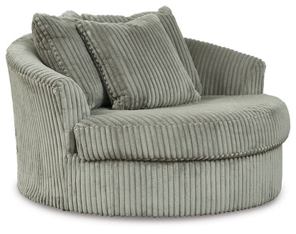 Oversized Swivel Accent Chair