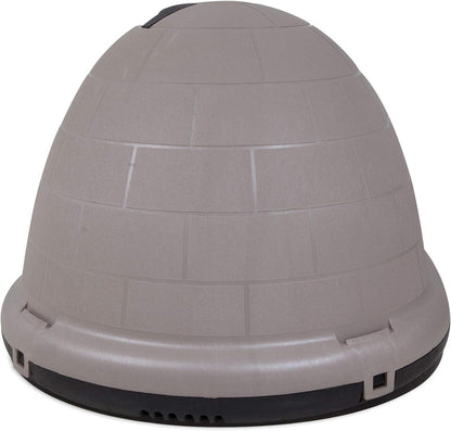 Petmate Indigo Dog House (Igloo Dog House, Made in USA with 90% Recycled Materials, All-Weather Protection Pet Shelter) for XL Dogs -90 to 125 pounds, Made in USA
