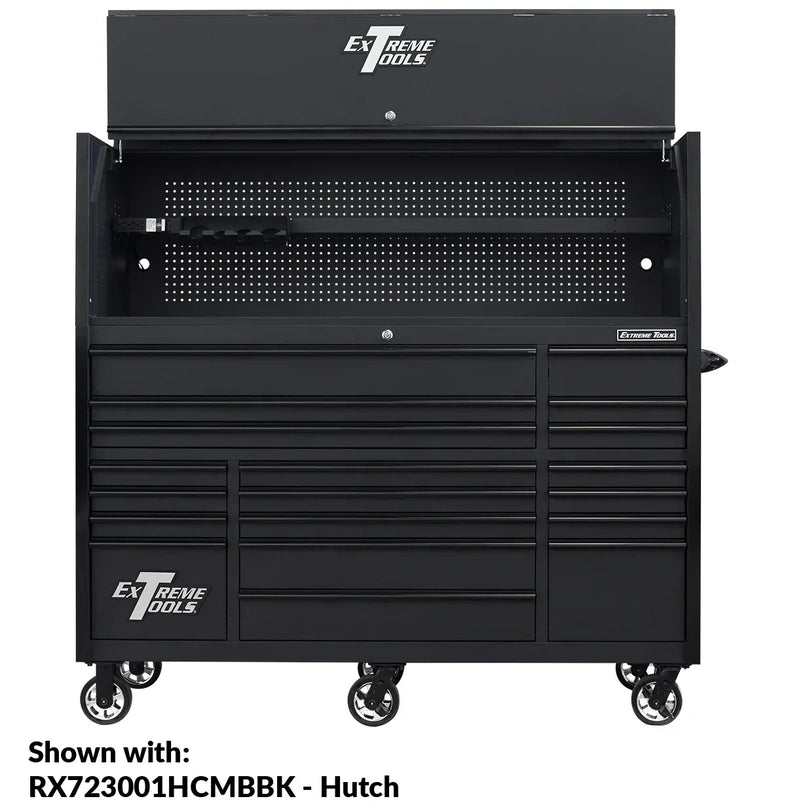 Extreme Tools RX250 Series 72-in x 30-in Roller Cabinet 19-Drawer 250 lb Drawer Slides