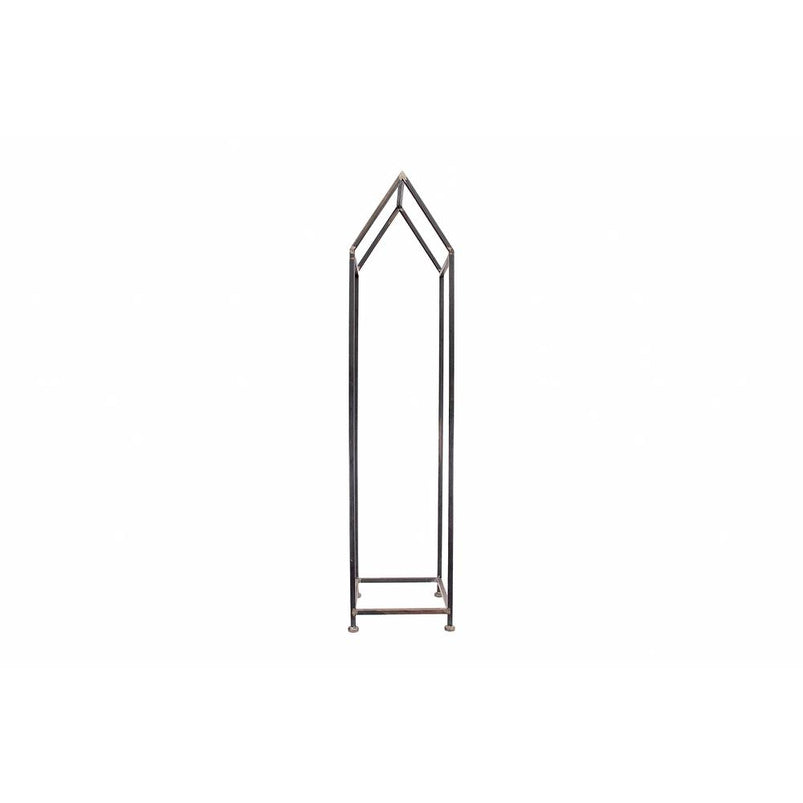 3R Studios House Shaped Metal Log Holder