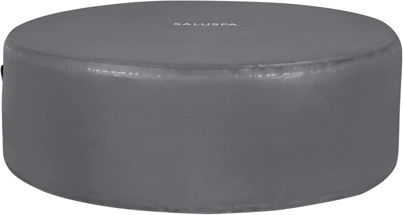 Inflatable Hot Tub Spa (71" x 26") | Portable Hot Tub with 2 Covers (1 Energy-Efficient Thermal Cover and 1 Standard Cover) | Fits Up to 2-4 Persons | Black