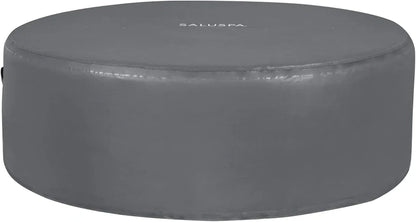 Inflatable Hot Tub Spa (71" x 26") | Portable Hot Tub with 2 Covers (1 Energy-Efficient Thermal Cover and 1 Standard Cover) | Fits Up to 2-4 Persons | Black