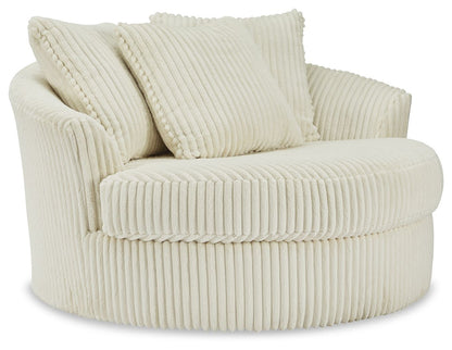 Oversized Swivel Accent Chair